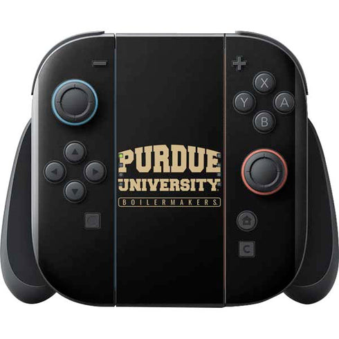 Purdue University Boilermakers Bold Nintendo Switch 2 (2025) with Joy-Con Skin